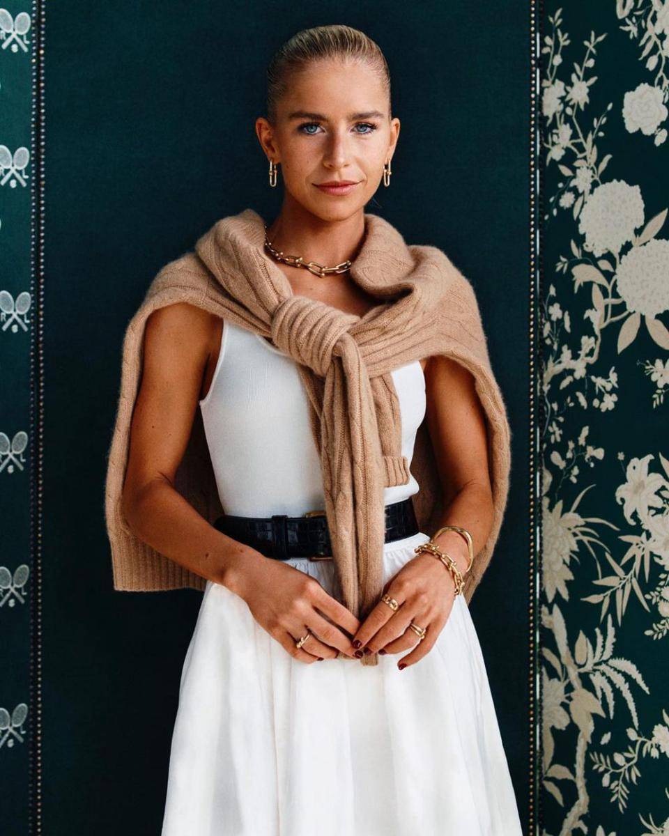 Caroline Daur in Ralph Lauren (instagram.com/ralphlauren)