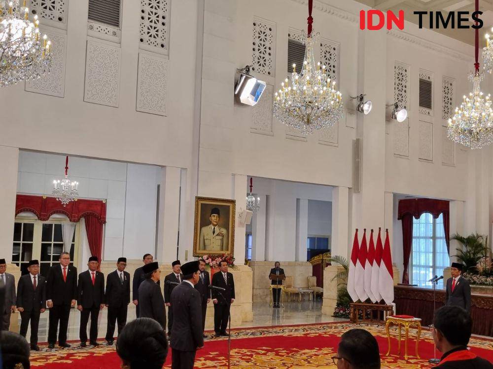 Djan Faridz dilantik sebagai Wantimpres di Istana Negara (IDN Times / Ilman Nafi'an)