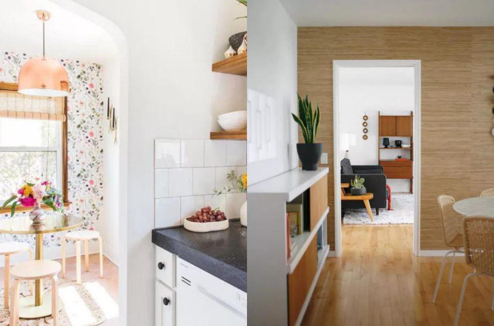 9 Inspirasi Wallpaper untuk Ruang Makan, Classy dengan Beragam Style!