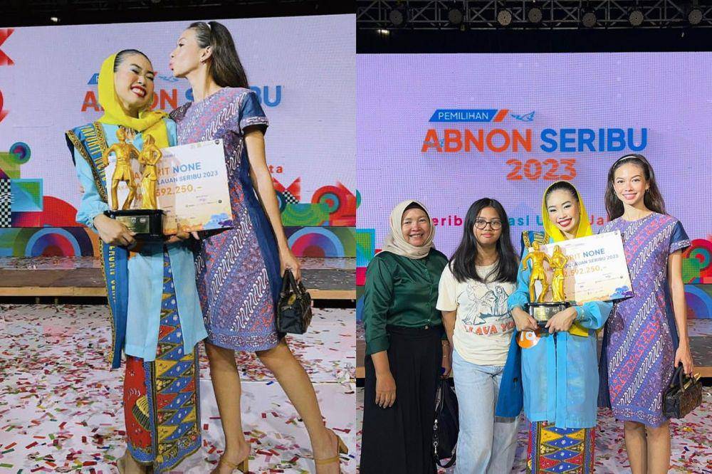 Yuki Kato dukung adik di Abang None Kepulauan Seribu (instagram.com/yukikt)