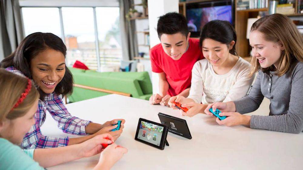 ilustrasi bermain bersama di Nintendo Switch (dok. Nintendo)
