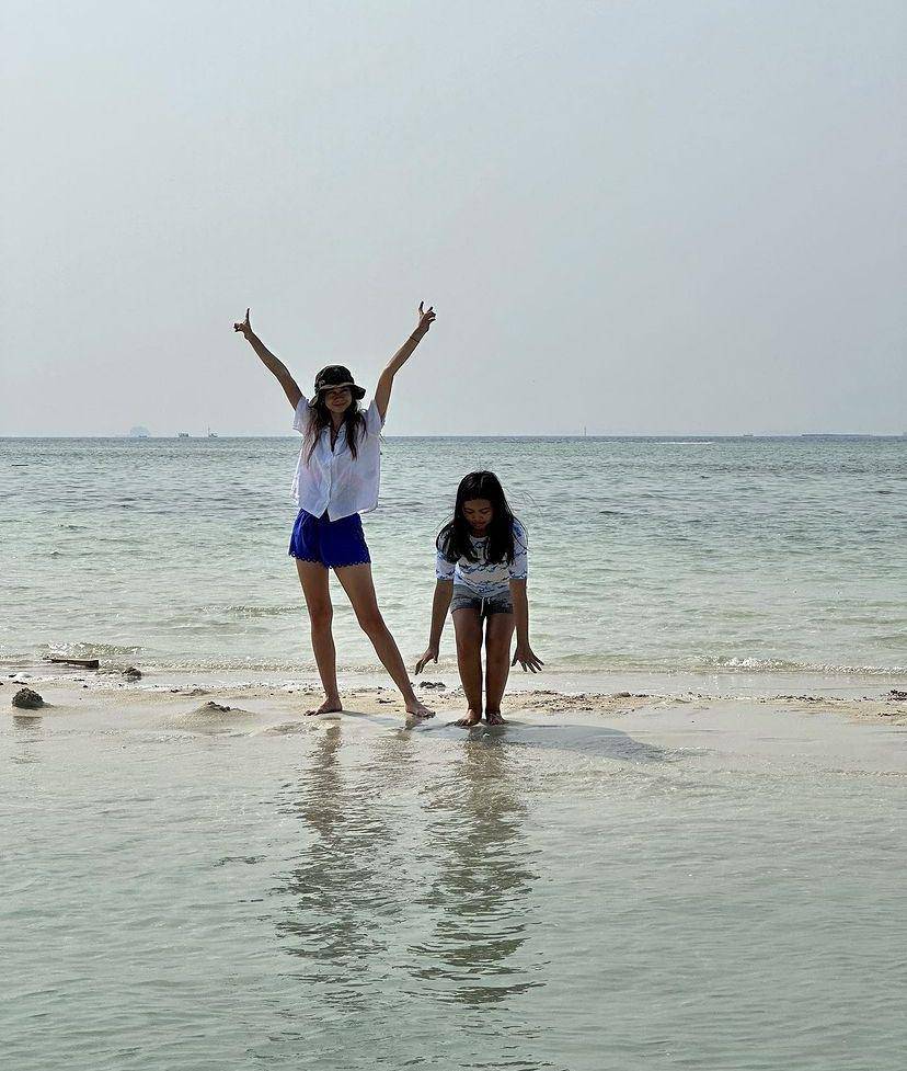 Yuki Kato di Kepulauan Seribu (instagram.com/yukikt)