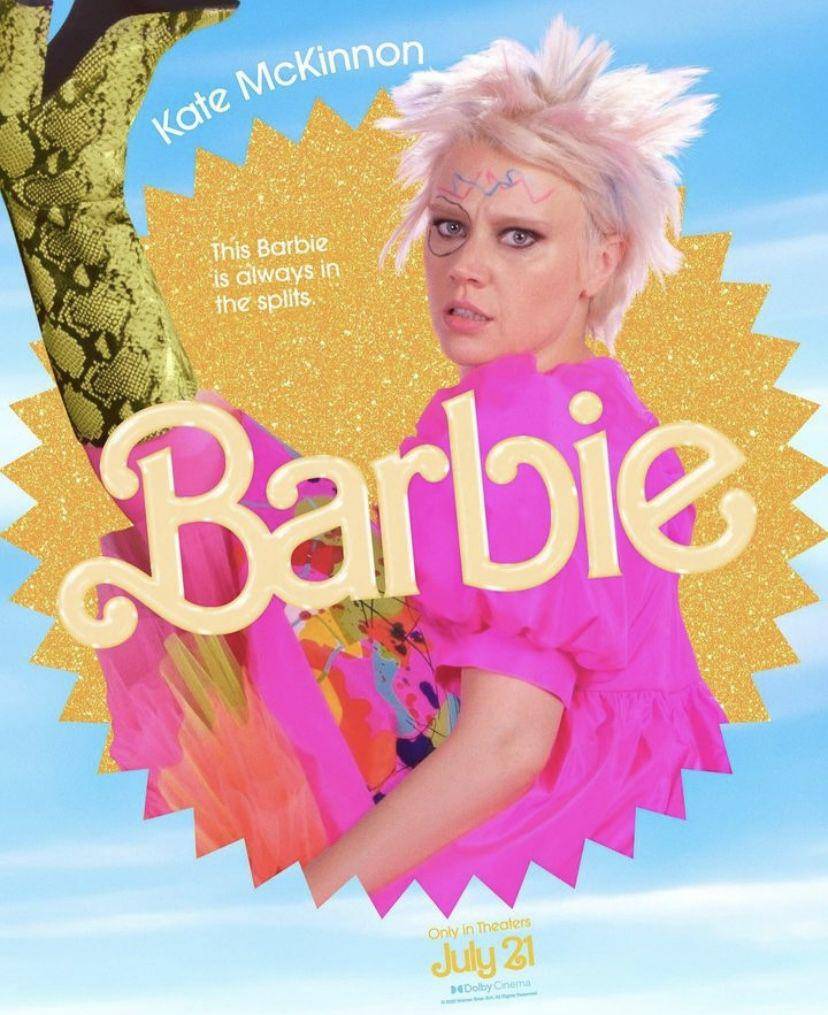potret Kate McKinnon (Instagram.com/barbiethemovie)