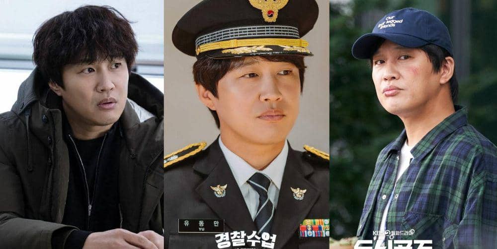 Cha Tae Hyun di drama Team Bulldog: Off-Duty Investigation (instagram.com/blossom_entertainment) | Cha Tae Hyun di drama Police University (instagram.com/kbsdrama) | Cha Tae Hyun di drama Brain Works (instagram.com/kbsdrama)