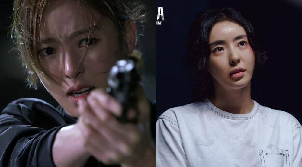 Lee Da Hee di drama Mrs. Cop (youtube.com/SBS Drama) | Lee Da Hee di drama L.U.C.A.: The Beginning (instagram.com/tvn_drama)