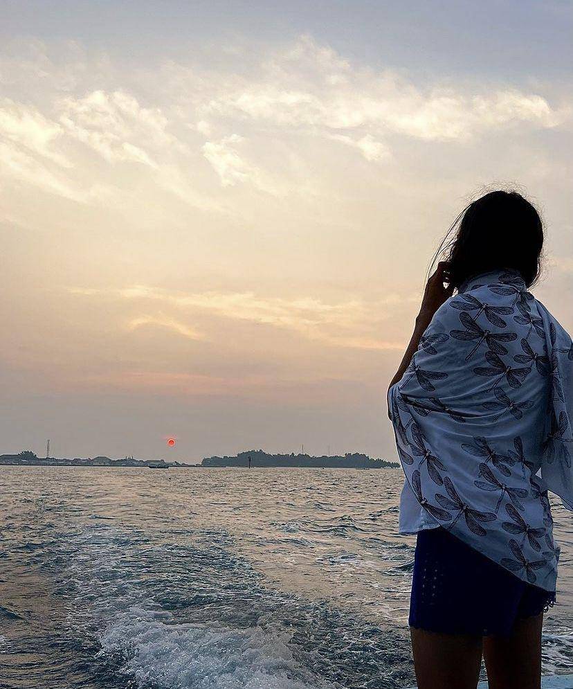 Yuki Kato di Kepulauan Seribu (instagram.com/yukikt)