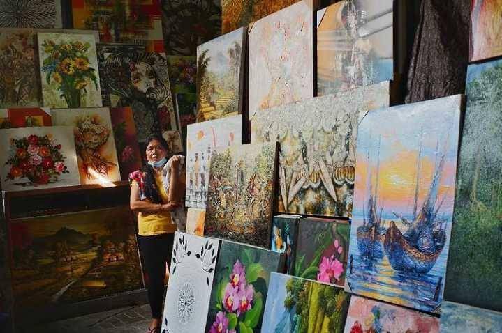 Suasana Pasar Sukawati (instagram.com/thienjp_)