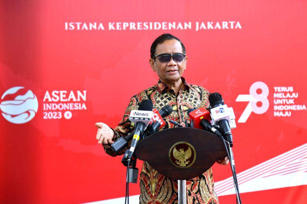 Menkopolhukam, Mahfud MD (dok. Sekretariat Presiden)