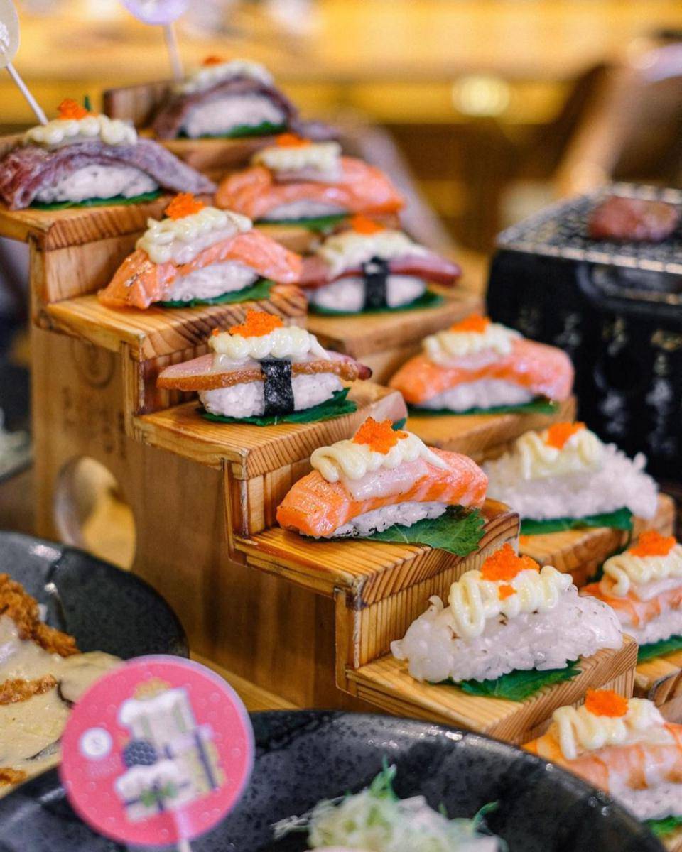 ilustrasi menu Sushi Hiro (instagram.com/jktdelicacy)