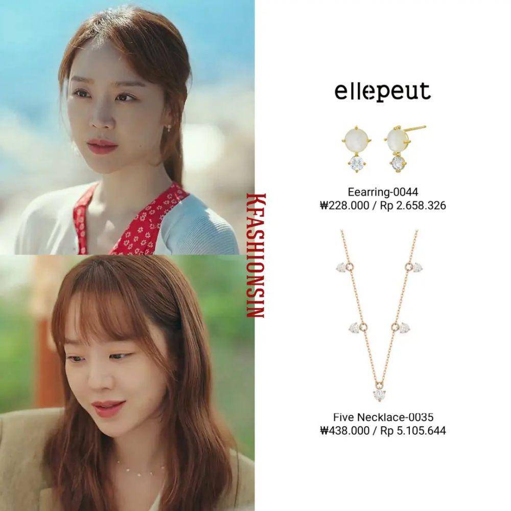 harga aksesoris Shin Hye Sun di See You in My 19th Life (instagram.com/kfashionsin)