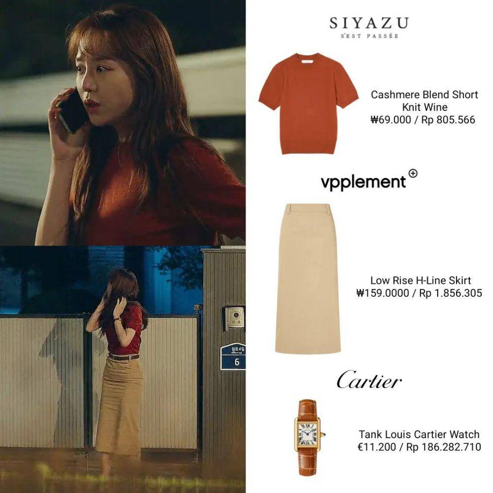 harga aksesoris Shin Hye Sun di See You in My 19th Life (instagram.com/kfashionsin)