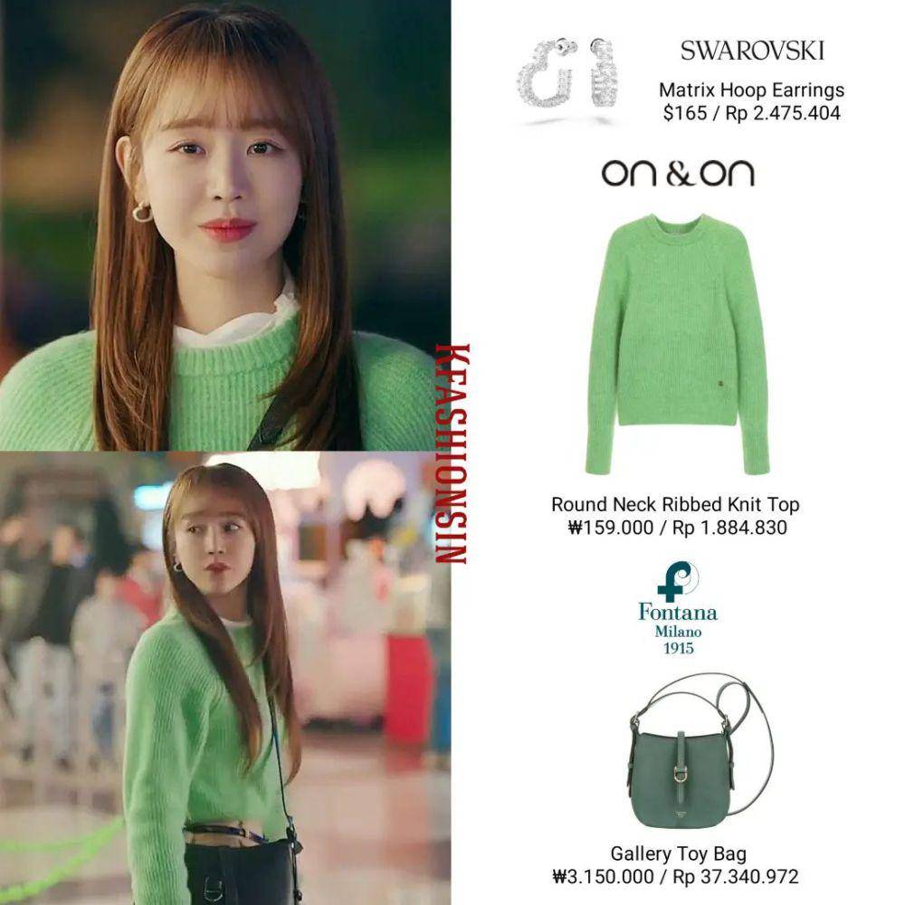 harga aksesoris Shin Hye Sun di See You in My 19th Life (instagram.com/kfashionsin)