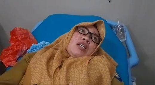 Silvana, salah satu PNS di Dinas BPKD Gowa yang diduga alami keracunan makanan. (Istimewa)