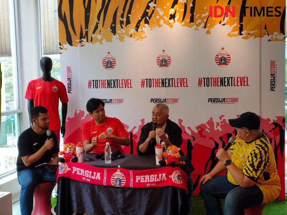 Jumpa pers re-launch Persija Official Store. (IDN Times/Tino).
