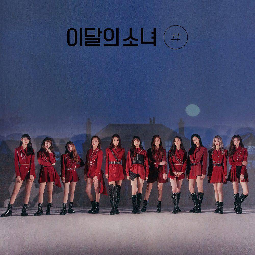 teaser album [#] dari LOONA (twitter.com/loonatheworld)