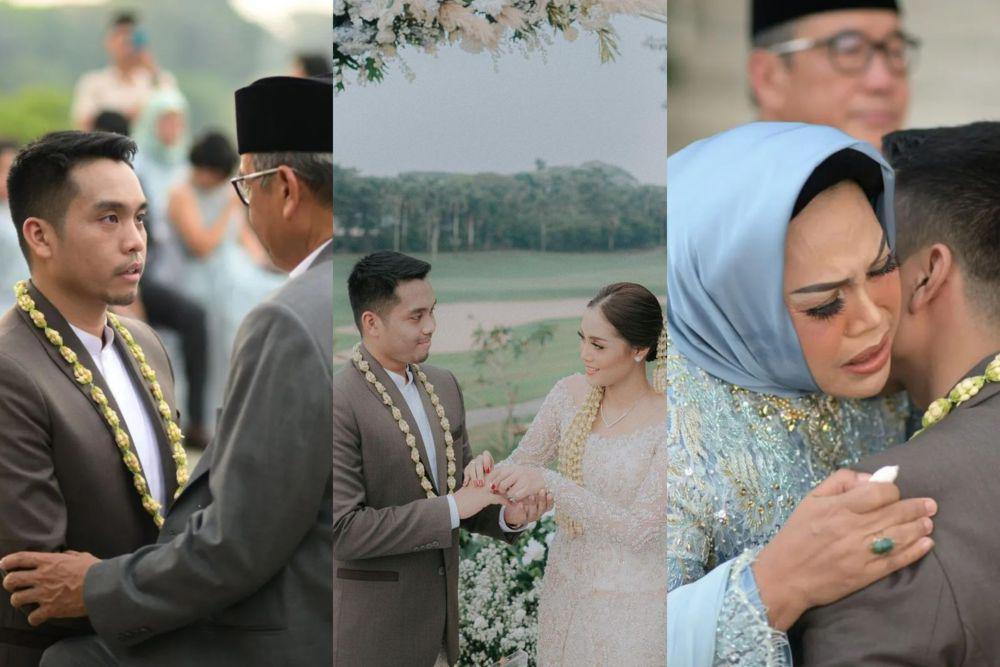 10 Momen Haru Pernikahan Ameer Mahmed Anak Terakhir Hetty Koes Endang