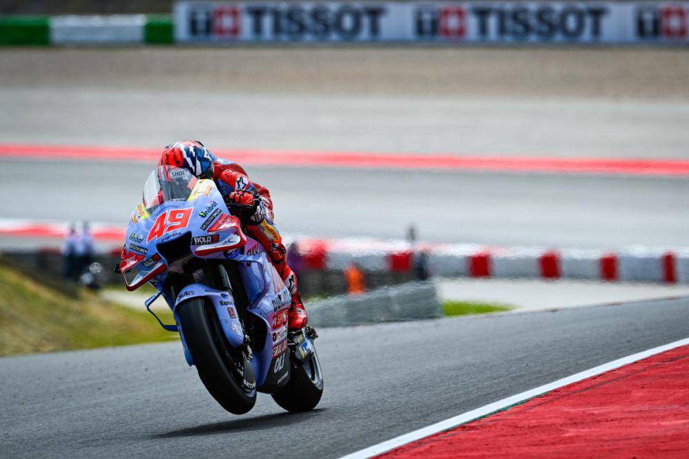 Fabio DI Giannantonio saat menjalani pekan balap GP Portugal 2023. (motogp.com)
