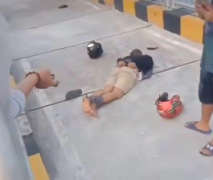 Viral Pelaku Curanmor Dibekuk Korbannya di Jembatan Suramadu