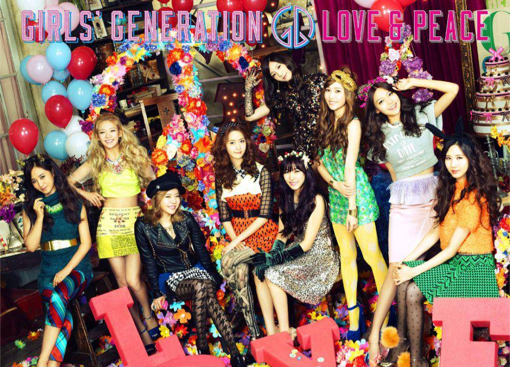 SNSD di era Love & Peace (dok. SM Entertainment)