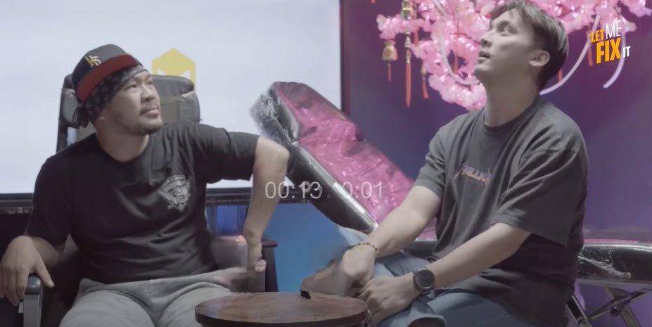 potret Rendy Kjaernett dan Hendric Shinigami (youtube.com/hendric shinigami)