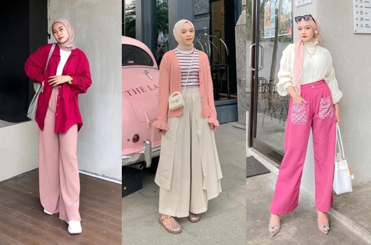 17 Outfit Hijab Nuansa Pink, Kece Buat Nonton Film Barbie!