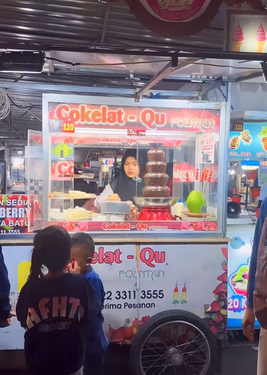 Cokelat-Qu Fountain (Instagram.com/vivianbabyy)