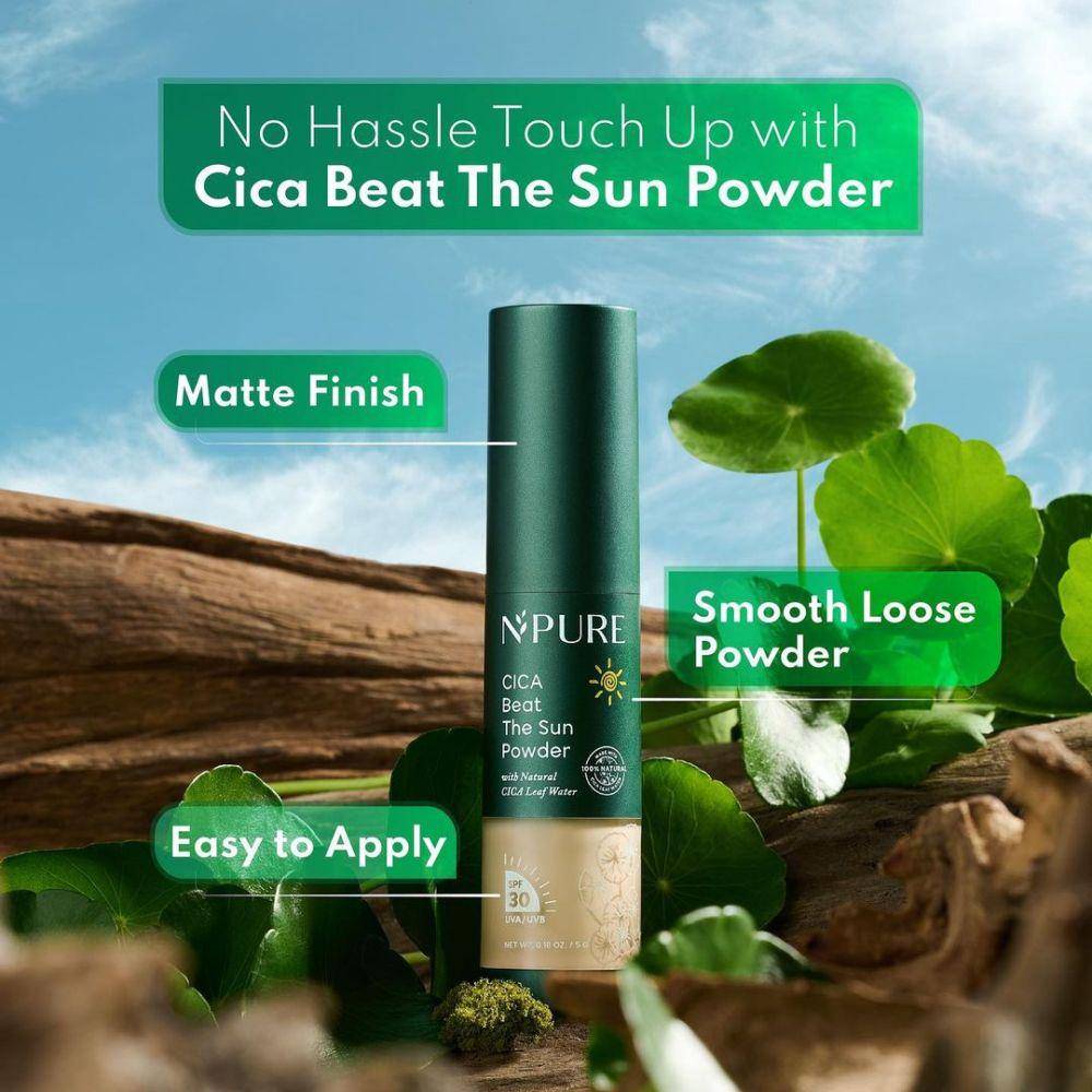 Npure Sunscreen Cica Beat The Sun Powder (instagram.com/npureofficial)