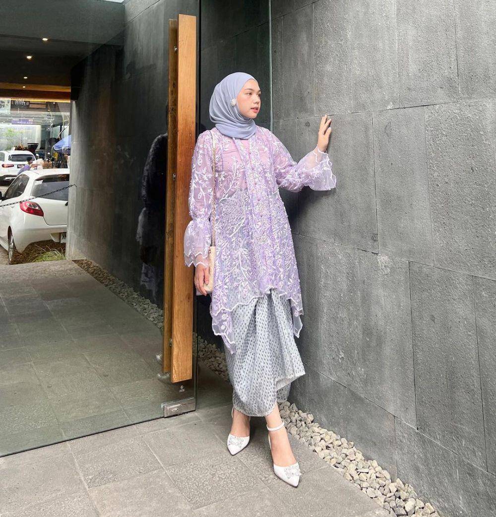 Style kondangan Alfi Siregar. (instagram.com/alfisrg)