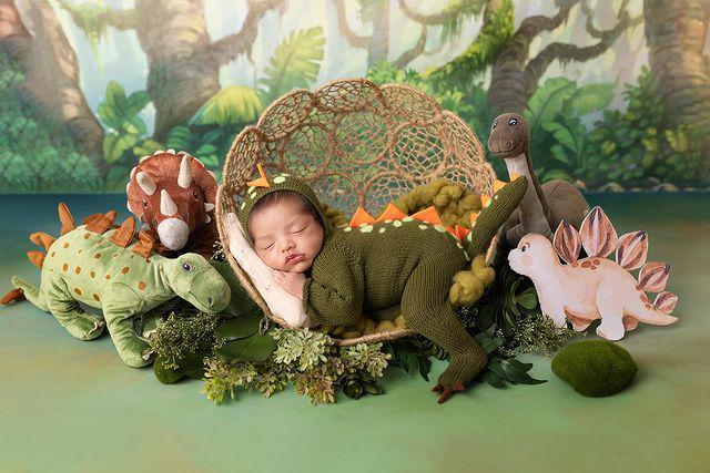 8 Newborn Photoshoot Baby Kenizio, Putra Kedua Chaca Thakya dan Ricky