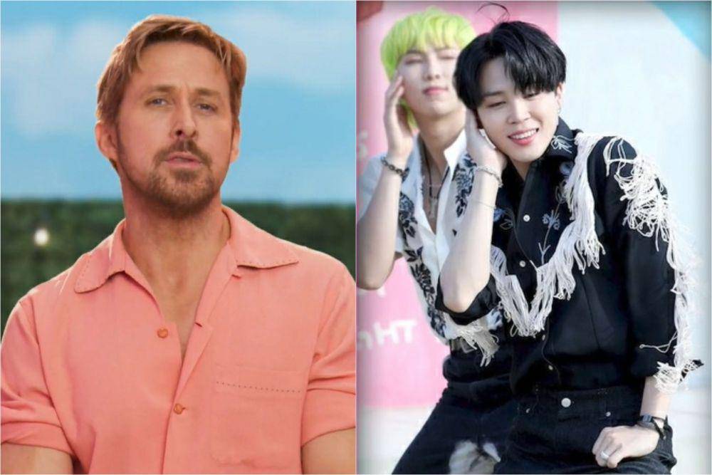 Ryan Gosling ungkap outfit Ken terinspirasi Jimin BTS (twitter.com/barbiethemovie)