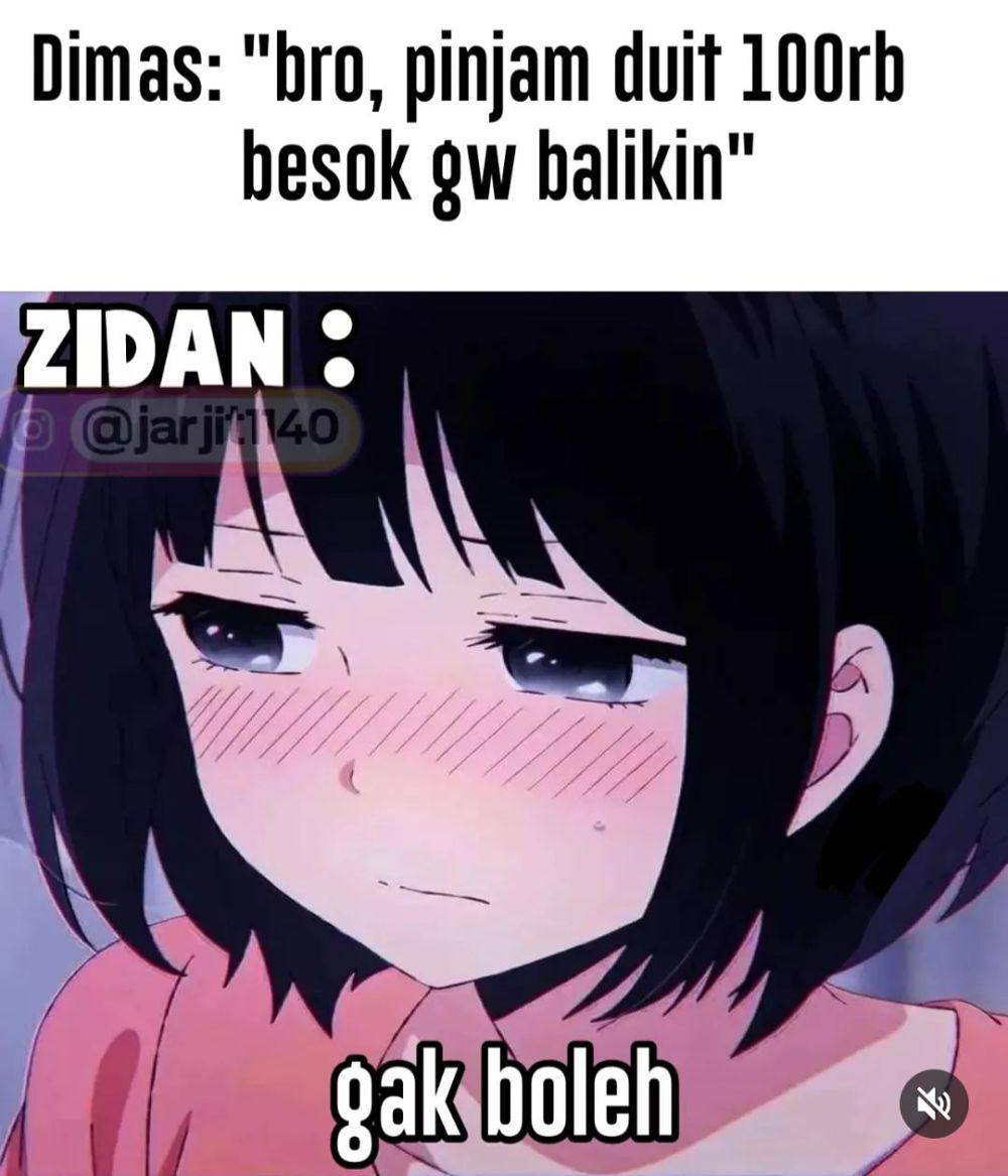 meme pinjam uang (instagram.com/jarjit1140)