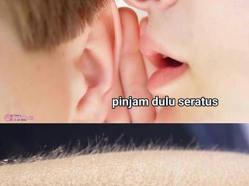 meme pinjam uang (instagram.com/piyes.an)