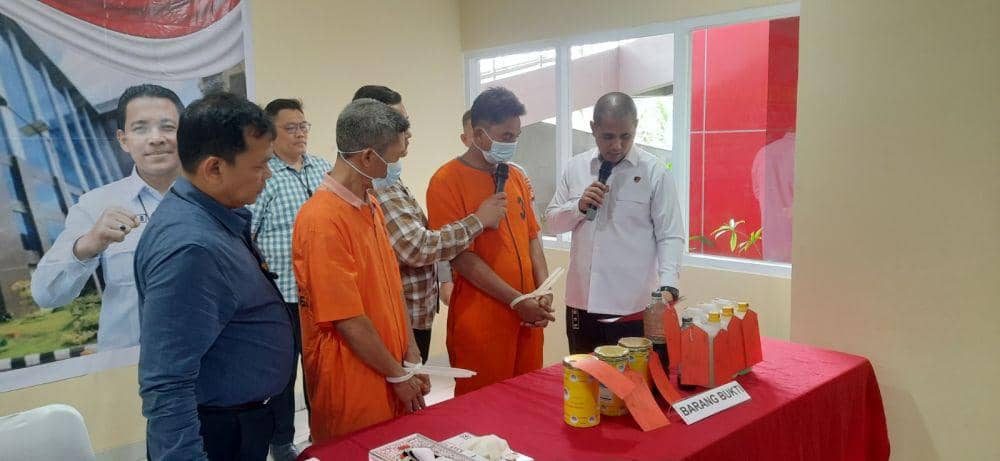 Tersangka Pengoplos Pertalite di OKI Sumsel Belajar dari YouTube