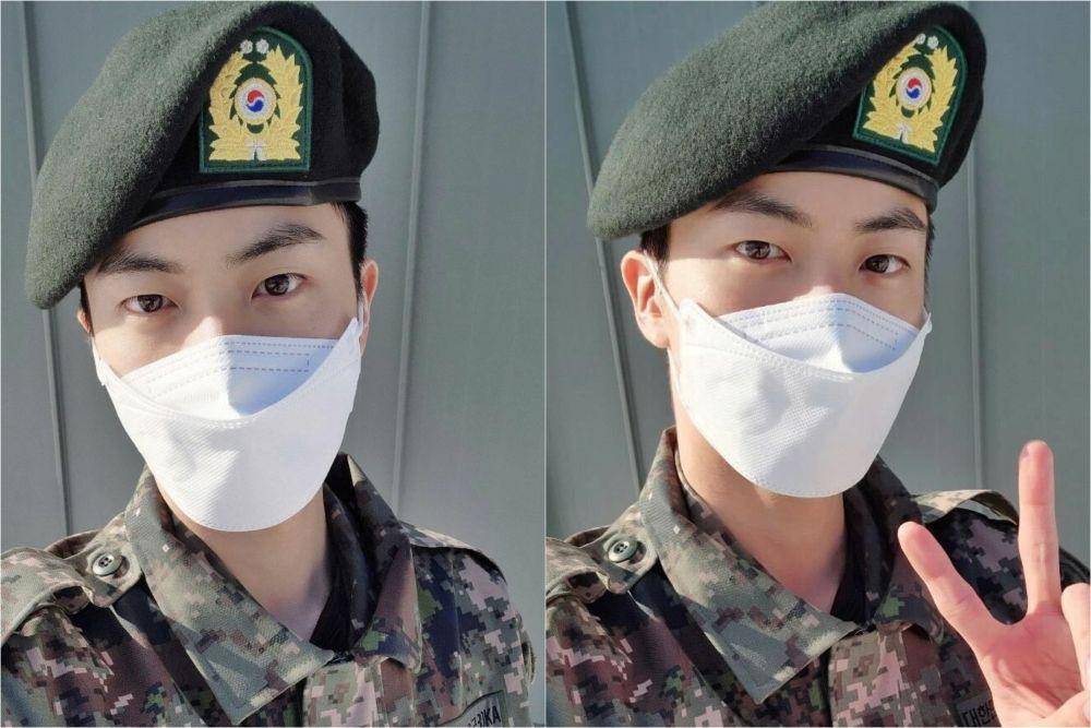 Jin BTS wamil (twitter.com/BTS-twt)