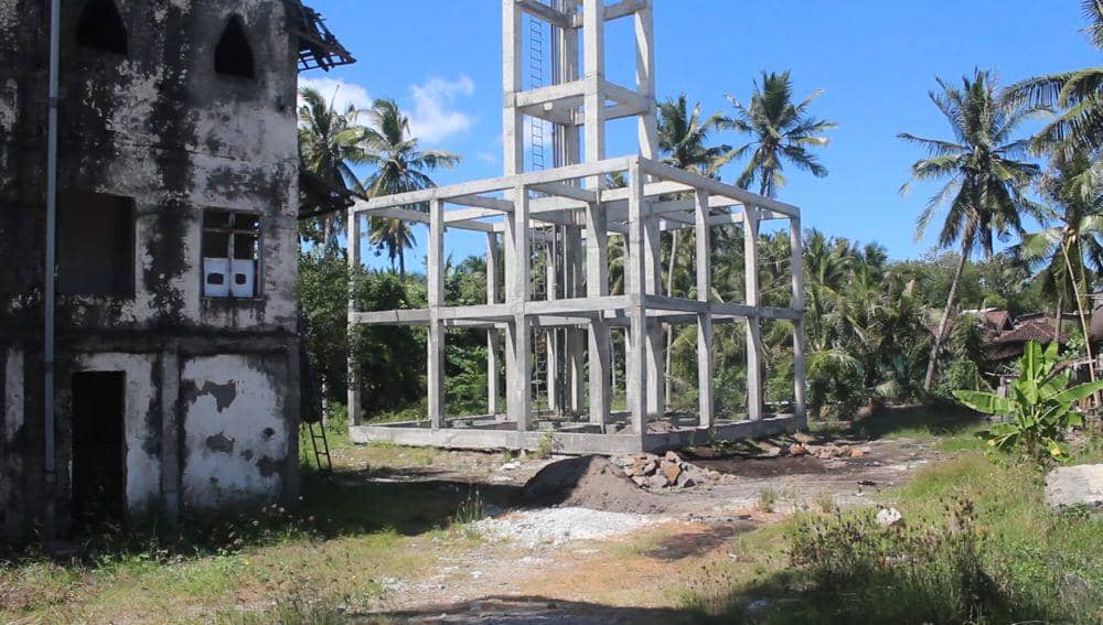 Sumur bor yang telah dibangun di Desa Jeroaru untuk mengatasi persoalan air bersih warga terdampak kekeringan (dok. Pribadi/Ruhaili)