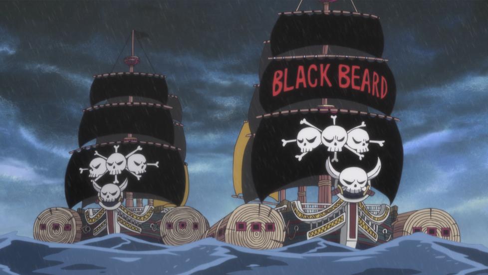 kapal Bajak Laut Blackbeard (dok. Toei Animation/One Piece)