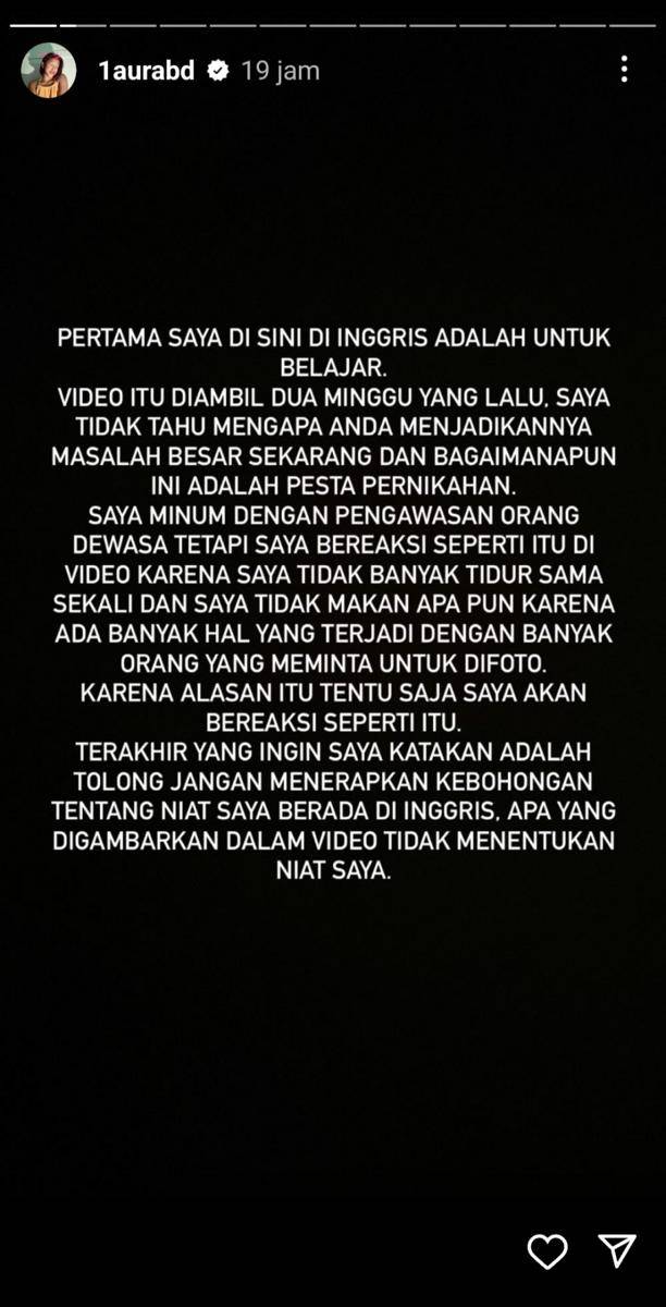 klarifikasi Lolly, anak Nikita Mirzani (instagram.com/1aurabd)