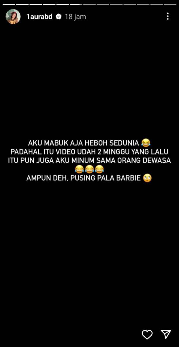 klarifikasi Lolly, anak Nikita Mirzani (instagram.com/1aurabd)