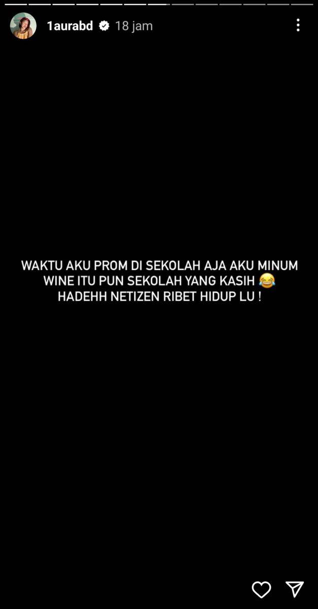klarifikasi Lolly, anak Nikita Mirzani (instagram.com/1aurabd)