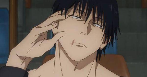 Toji berusaha mengingat siapa Megumi ( Dok. Mappa / Jujutsu Kaisen S2 )