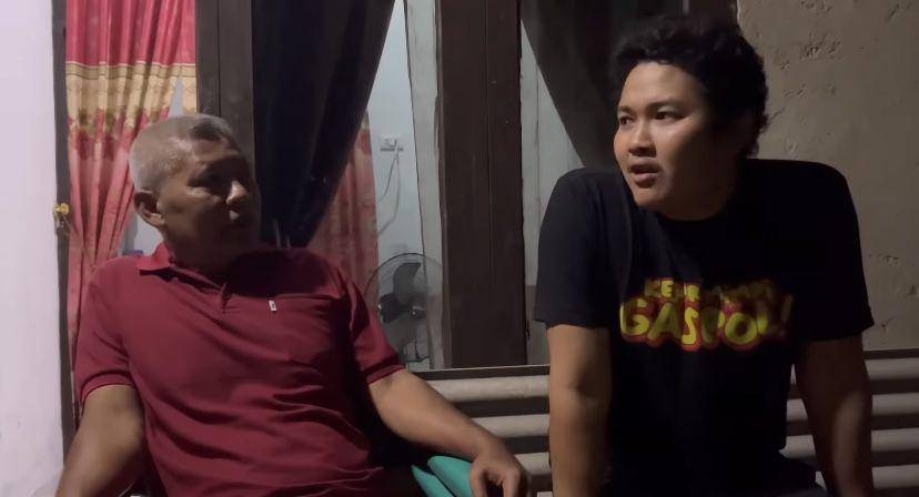 potret Nopek Novian ketemu ayah kandung setelah 10 tahun berpisah (youtube.com/Nopek Novian)