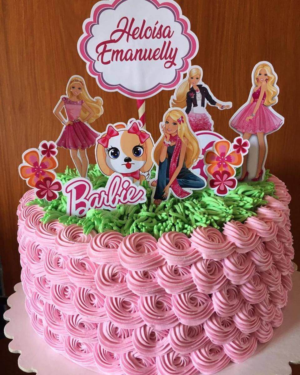 inspirasi kado ulang tahun tema barbie (pinterest.com/birthday.fm)