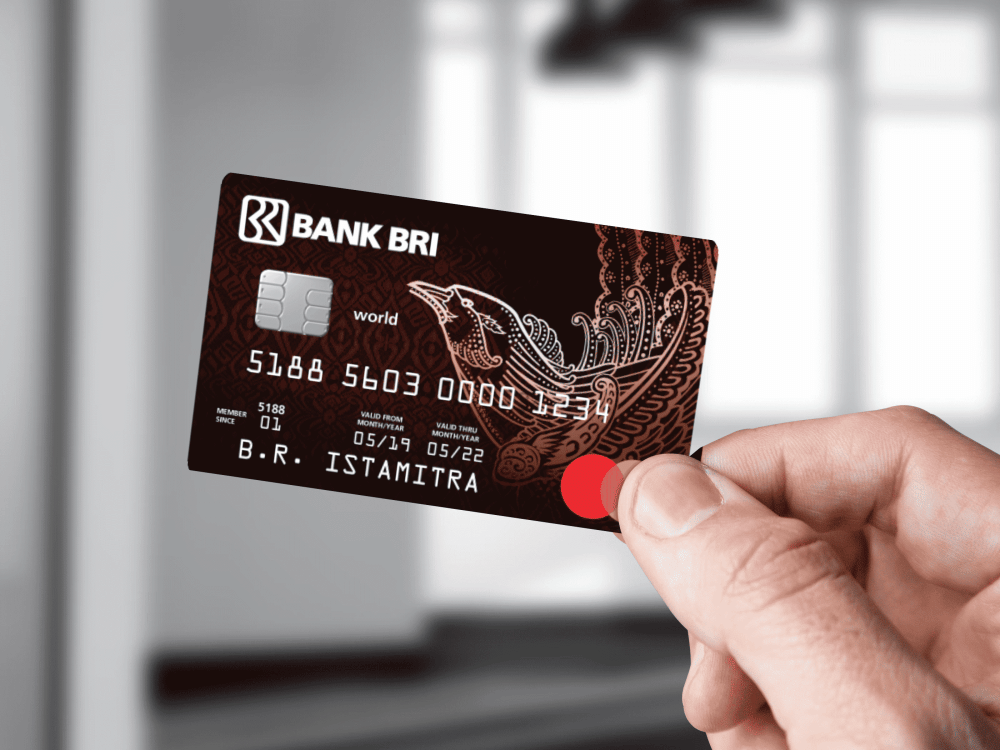 ilustrasi kartu kredit BRI World Access (Dok. Bank BRI)