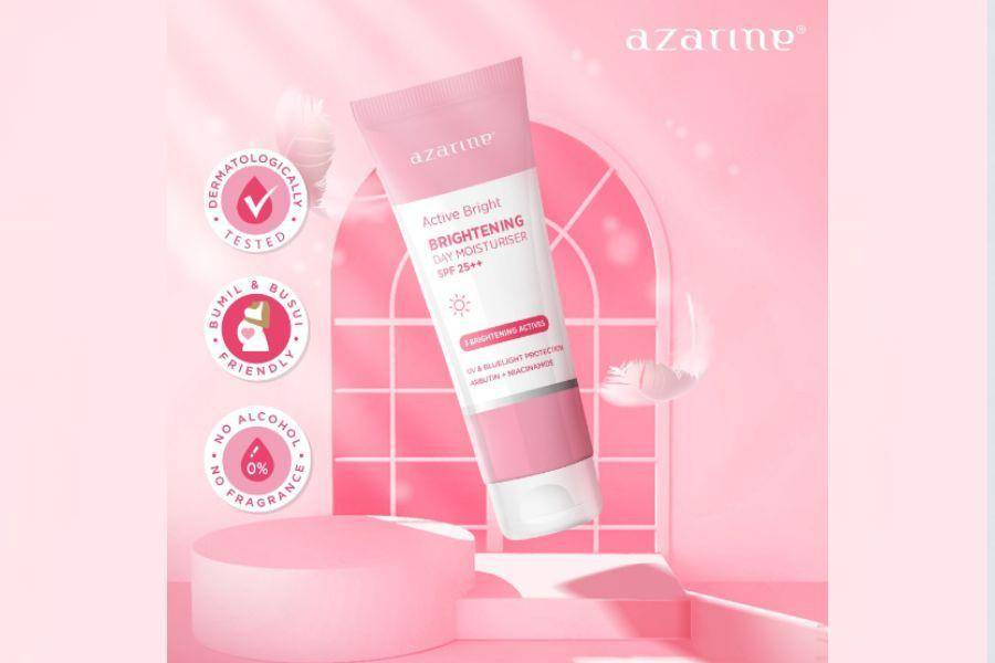 Azarine Active Bright Brightening Day Moisturizer (shopee.co.id/Azarine Cosmetic Official Shop)