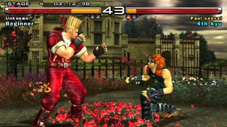 gameplay Tekken 5 (youtube.com/ps2emulator)