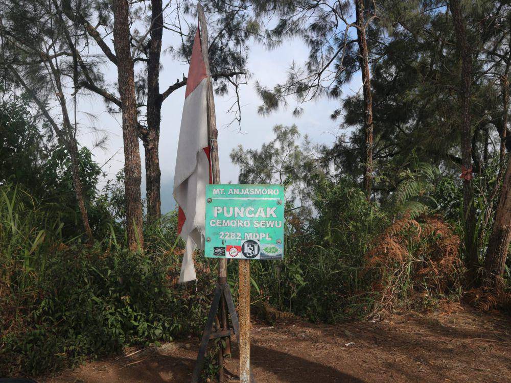 Track pendakian Gunung Anjasmoro. (Twitter/@fikriamiruddin)