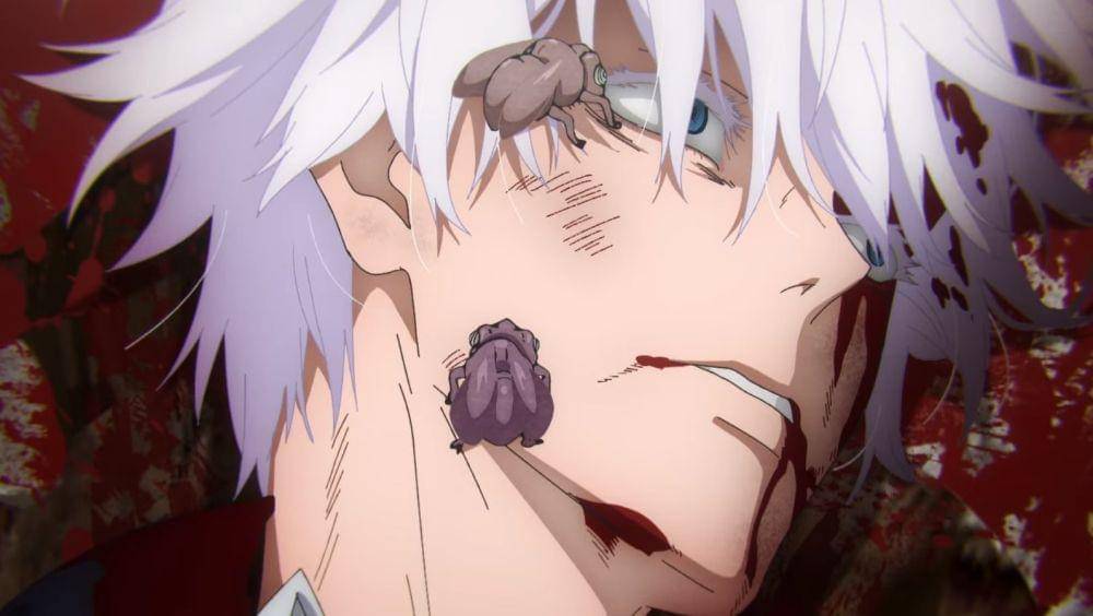 Gojou dikalahkan (dok. MAPPA/ Jujutsu Kaisen Season 2)