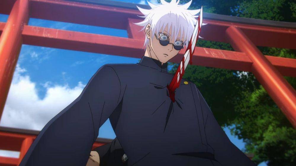 Gojou diserang dari belakang (dok. MAPPA/ Jujutsu Kaisen Season 2)