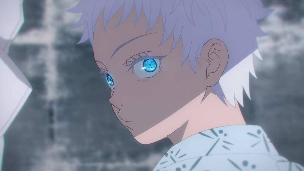 Satoru Gojou saat kecil (dok. MAPPA/ Jujutsu Kaisen Season 2)