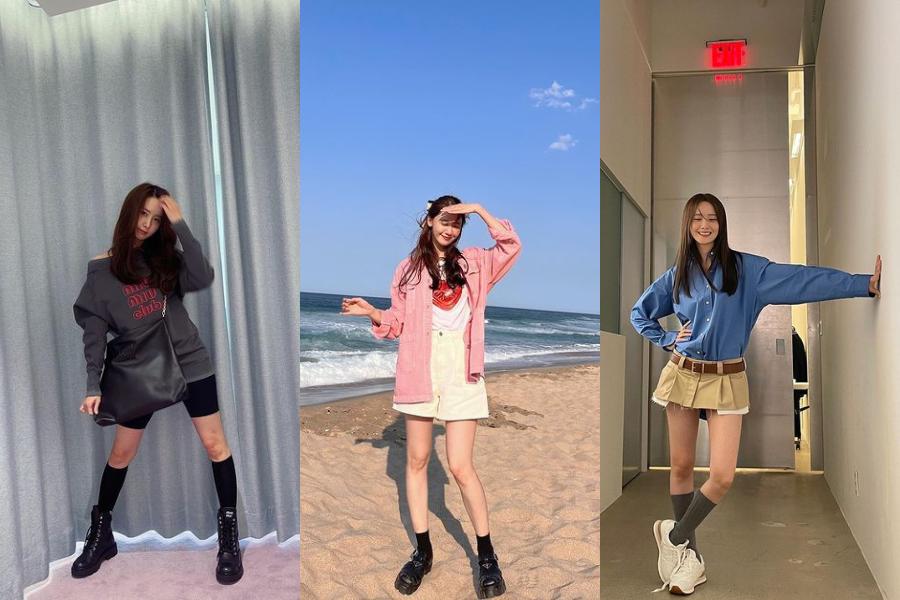 9 Daily Outfit ala Im Yoon Ah, Pemeran Sa Rang di Drakor King the Land